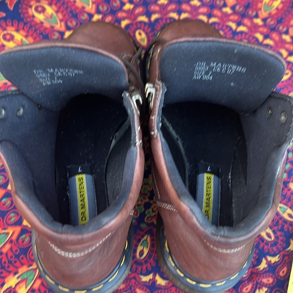 🏴 Dr. Martens MIE Chunky Vintage 7 Eye Platform Ankle Boots UK 7 - Picture 17 of 17